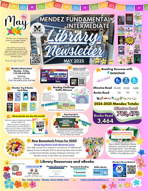 May Library Newsletter